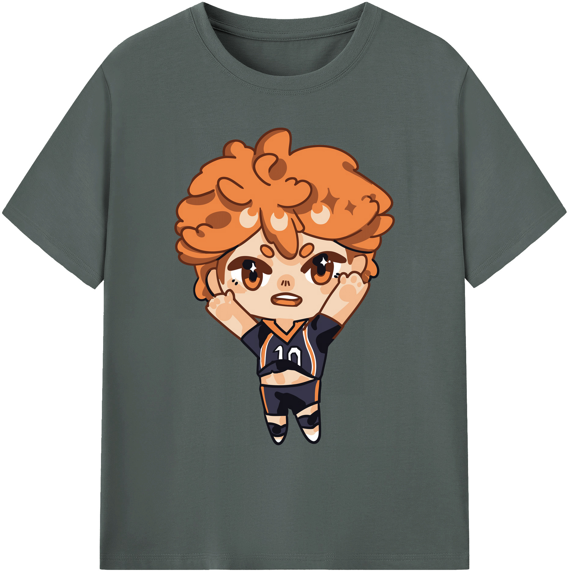 （画像用） ハイキュー!! Haikyu!! 綿100％ メンズ半袖Tシャツ｜肌触りやわらか＆通気性